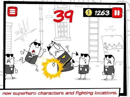 Super Heroes : Funny Fighting Game *Free screenshot 14