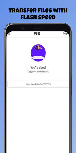 Wetransfer for android - File Transfer Diy screenshot 3