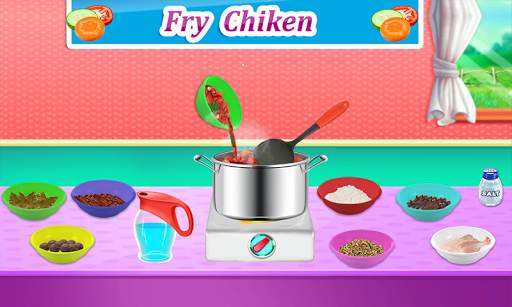 Biryani Restaurant chef- Kitchen food Cooking game screenshot 9