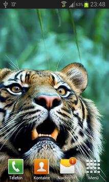 Tiger Live Wallpaper screenshot 2
