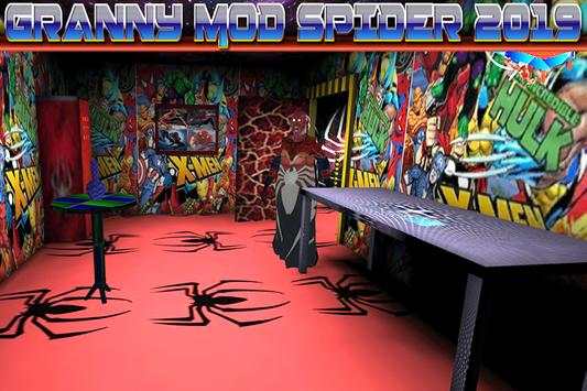 Scary Granny Mod SPIDER - The Horror Game 2019 screenshot 1