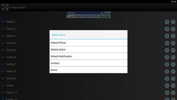 Turkey Sounds Ringtones screenshot 4