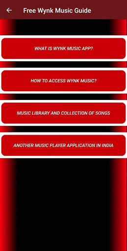 Wynk Music Guide - Songs and Tunes & Tips screenshot 1
