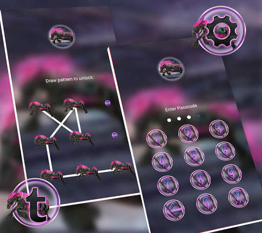 Abstract Horse Launcher Theme screenshot 5