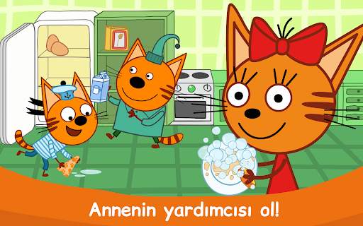 Üç Yavru Kedi: Aşçı Oyunları! screenshot 14