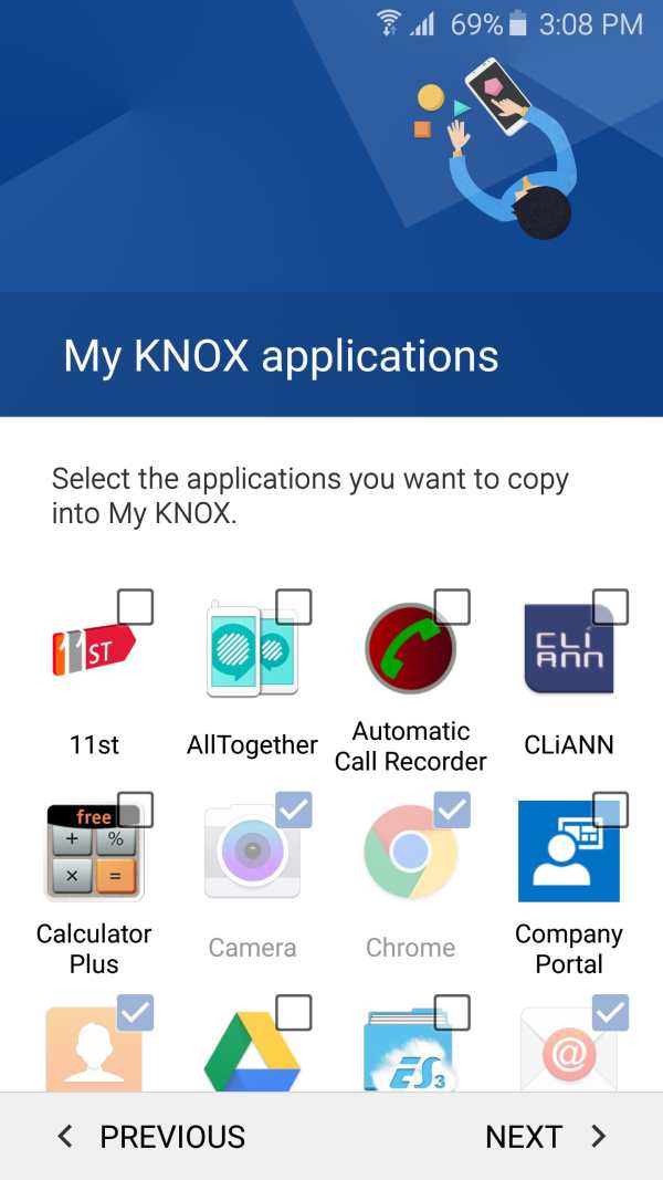 Samsung My Knox screenshot 3