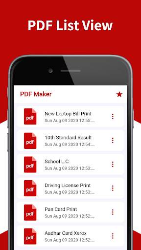 PDF Maker - PDF Creator - Image to PDF Converter 4 تصوير الشاشة