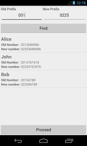 Edit Prefix Number screenshot 2