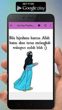 Kartun Muslimah Status WA screenshot 3