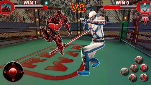 Real Robot Ninja Ring Fight: Fighting Games 2020 screenshot 2