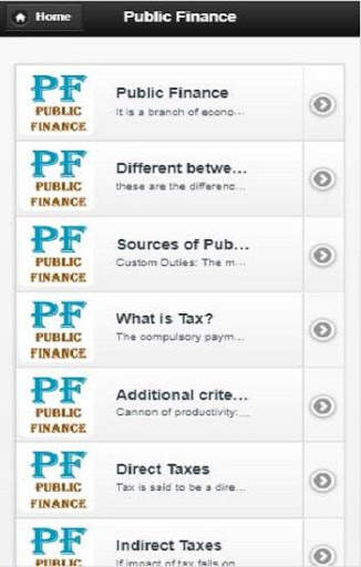 Public finance management скриншот 1