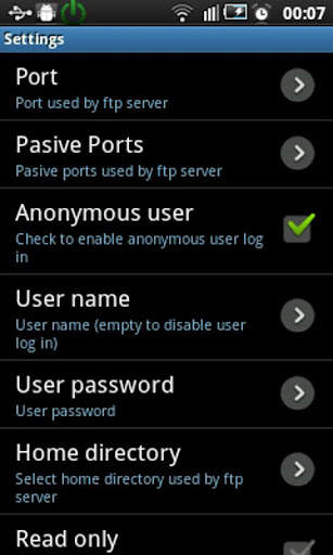 Ftp Server Pro TV screenshot 4