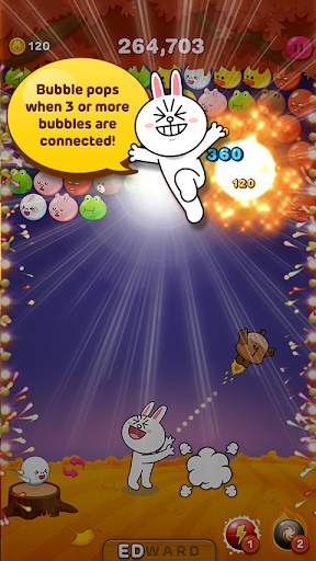 LINE Bubble! скриншот 2