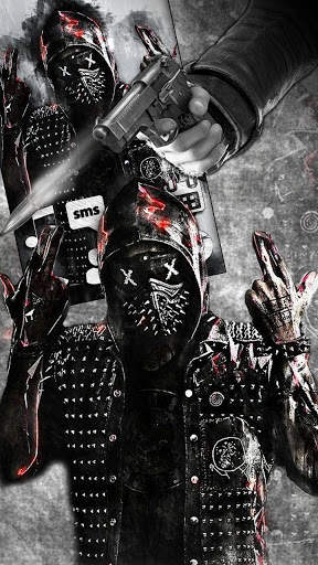 Black, Mask, Man3D иконки тем фоновых HD скриншот 2
