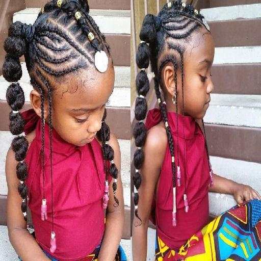 Fulani Braids Kidz Styles. स्क्रीनशॉट 5