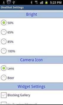 Oneshot Silent Camera Lite screenshot 5