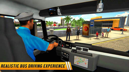 City Coach Bus Driving Games screenshot 6