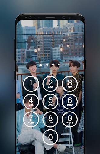 BTS Photo Lock Screen App 5 تصوير الشاشة