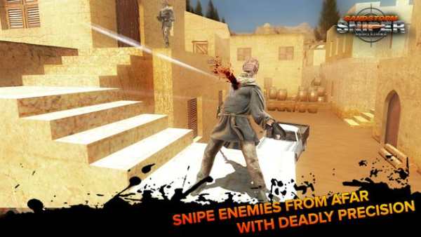 Sandstorm Sniper: Bunuh Mogok screenshot 3
