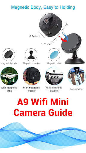 A9 Wifi Mini Camera Guide screenshot 1