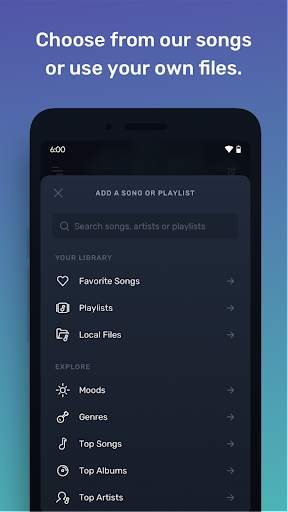 Mornify - Wake up to music screenshot 5
