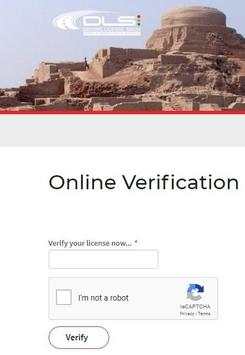 Online Driving License Pakistan screenshot 1