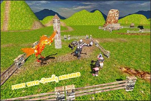 Angry Phoenix Simulator 3D screenshot 2
