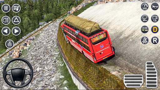 City Coach Bus Driving Adventure : Coach Bus Games screenshot 4
