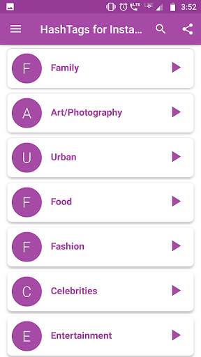 HashTags for Instagram screenshot 2