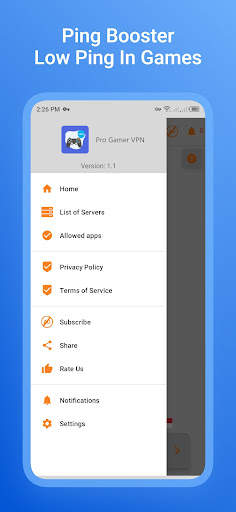 Pro Gamer VPN - The Gaming VPN screenshot 6