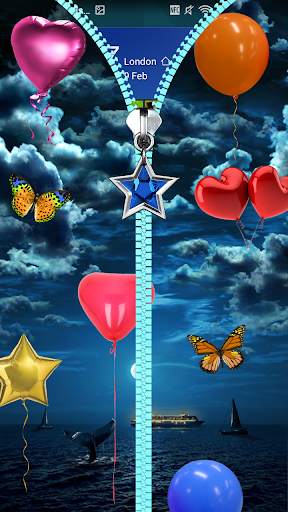 Balloons lock screen prank 5 تصوير الشاشة