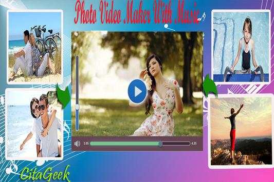 Photo Video Maker With Music screenshot 1