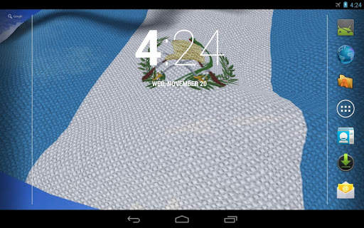Guatemala Flag Live Wallpaper screenshot 8