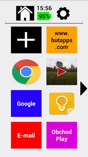 Grandpa Launcher Tablet DEMO screenshot 1