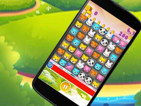 Pet pop Puzzle Mania-Match Gme screenshot 4