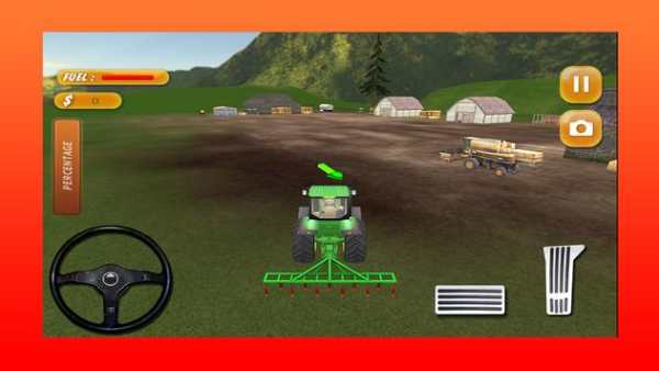 Tractor Farming Simulator 3D screenshot 2