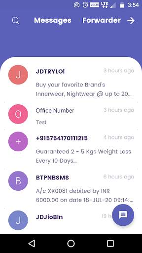 SMS Forwarder: Messages   More screenshot 1
