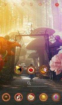 Wonderland Alice Lancher theme screenshot 2
