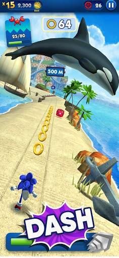 Sonic Dash - Permainan berlari screenshot 2