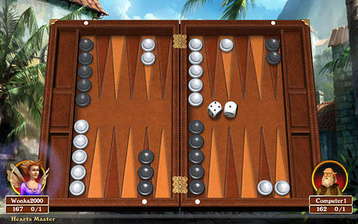 Hardwood Backgammon Free screenshot 1