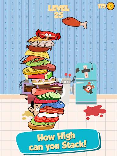 Mr Bean - Sandwich Stack 8 تصوير الشاشة