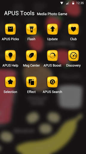 Mel-APUS tema Lançador screenshot 3