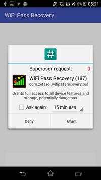 WiFi Pass Recovery (Rooted) screenshot 1