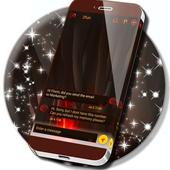 Hot Lava SMS Theme icon