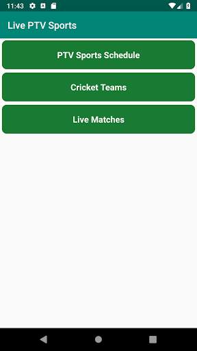 Live PTV Sports Cricket Matches screenshot 2