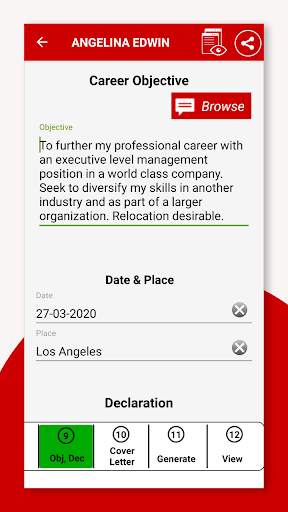 Resume Builder screenshot 5