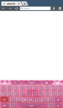 Pink Flower Keyboard скриншот 12