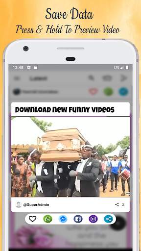 FunHub - Funny Jokes & whatsapp status saver screenshot 3