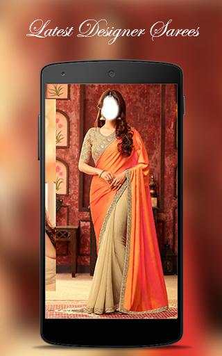 Woman Saree Photo Suit  2018 screenshot 3