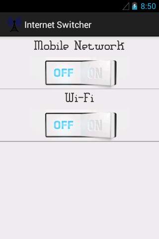 Internet Switcher screenshot 1